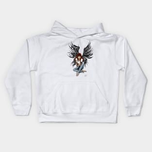 Blue Jean Angel Kids Hoodie